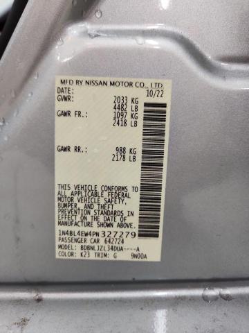 2023 NISSAN ALTIMA SL 1N4BL4EW4PN327279