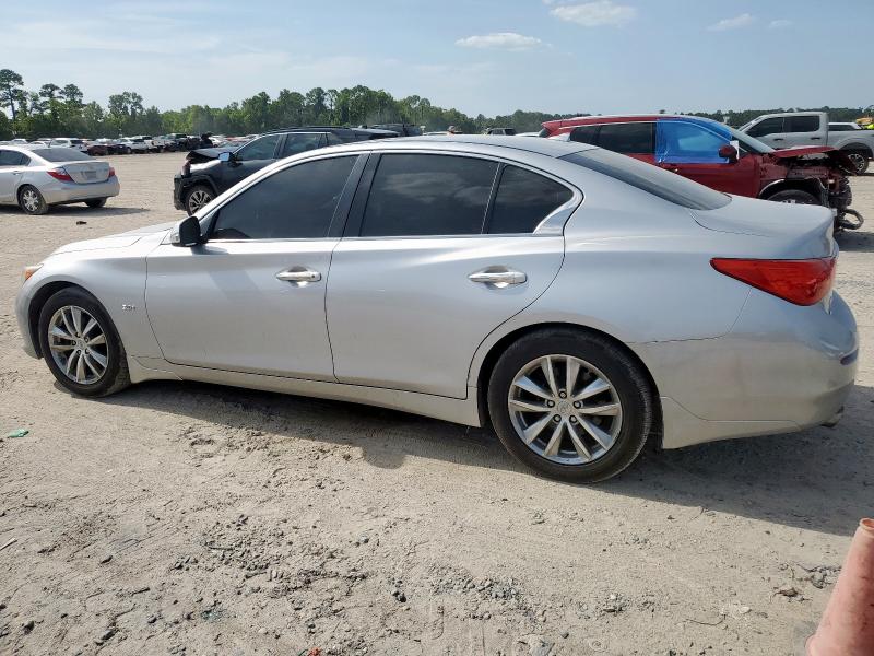 INFINITI Q50 PREMIU 2017 silver  gas JN1EV7AR4HM831151 photo #3