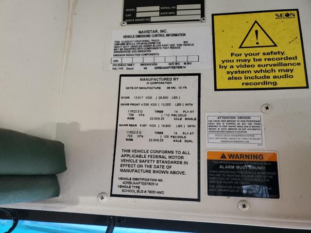 2014 IC CORPORATION 3000 CE #3203188752