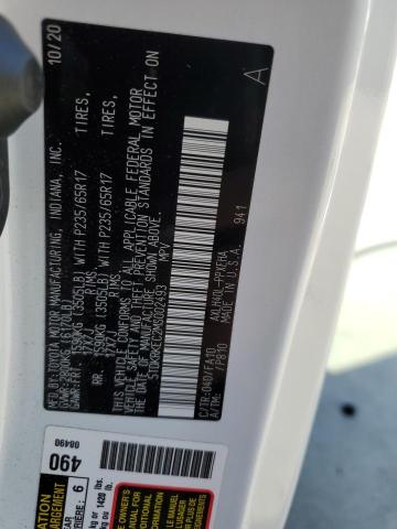 2021 TOYOTA SIENNA LE 5TDKRKEC2MS002493