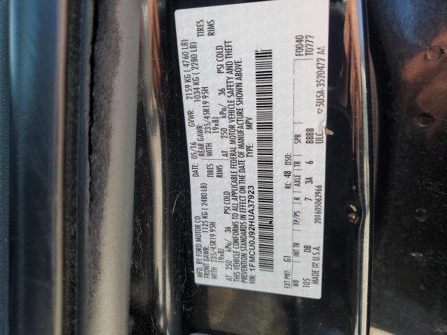 2017 FORD ESCAPE TIT - 1FMCU0J92HUA37923