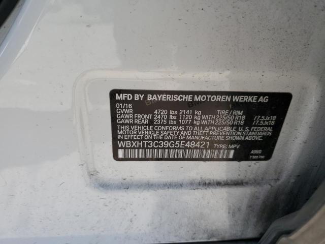 2016 BMW X1 XDRIVE2 - WBXHT3C39G5E48421