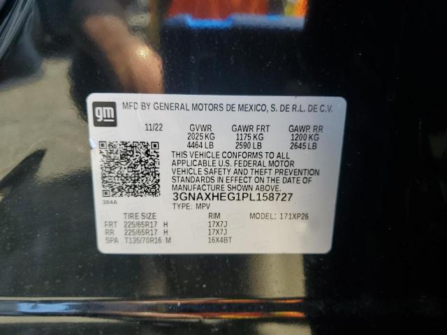 2023 CHEVROLET EQUINOX LS 3GNAXHEG1PL158727