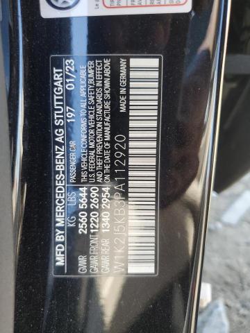2023 MERCEDES-BENZ CLS 450 4M W1K2J5KB3PA112920