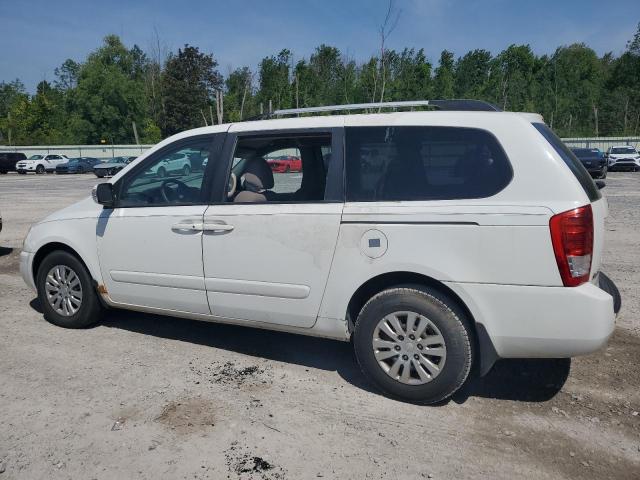 KIA SEDONA LX 2012 white  gas KNDMG4C72C6472361 photo #3