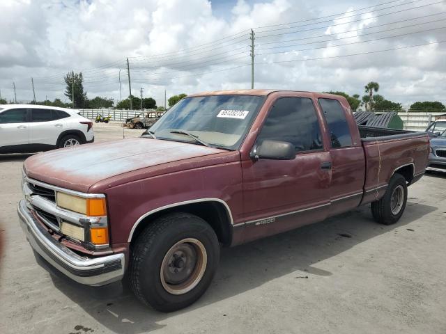 CHEVROLET GMT-400 C1 1998 maroon  gas 1GCEC19W1WE221029 photo #1