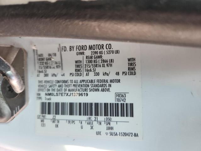 2018 FORD TRANSIT CO NM0LS7E7XJ1379619