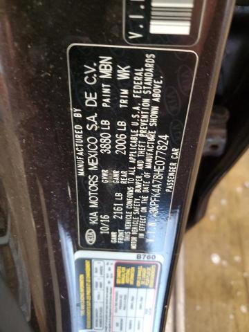 2017 KIA FORTE LX - 3KPFK4A78HE077824