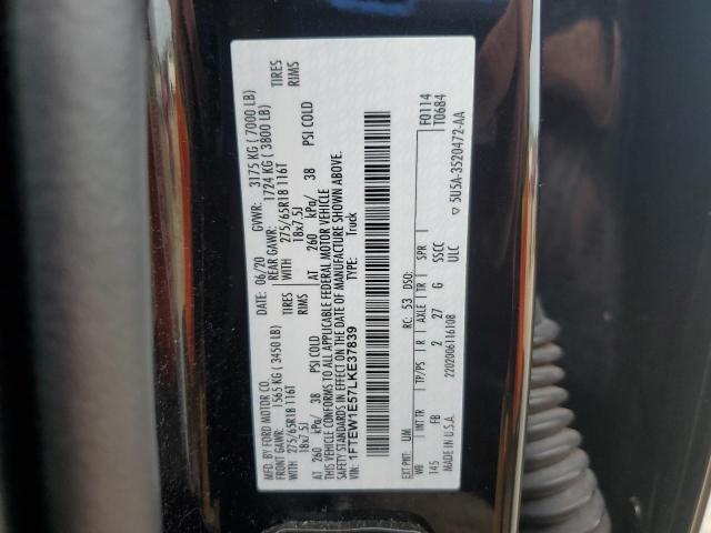 2020 FORD F150 SUPER - 1FTEW1E57LKE37839