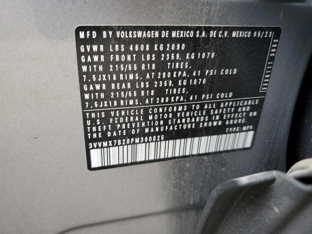 2023 VOLKSWAGEN TAOS S 3VVMX7B28PM360825