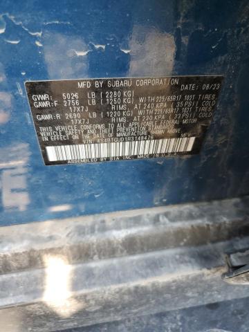 2024 SUBARU OUTBACK WI 4S4BTGUD1R3148476