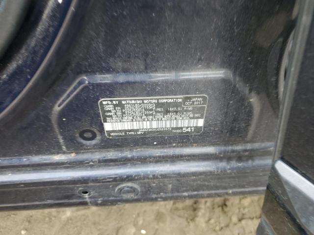 2018 MITSUBISHI OUTLANDER JA4AZ3A3XJZ023572