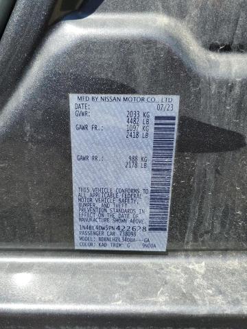 2023 NISSAN ALTIMA SV 1N4BL4DW5PN422628