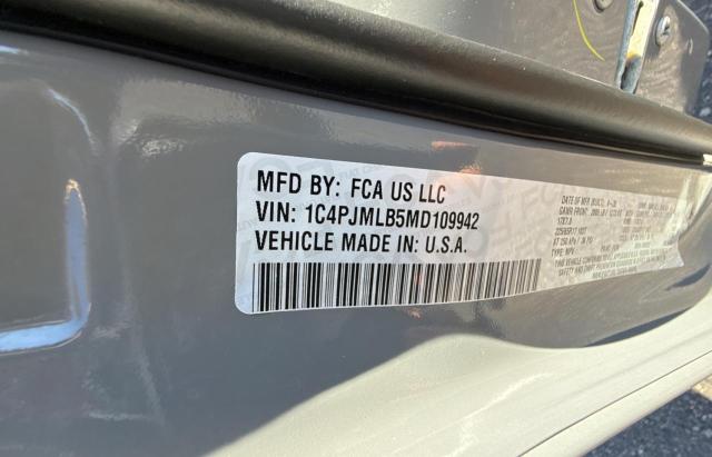 2021 JEEP CHEROKEE L 1C4PJMLB5MD109942