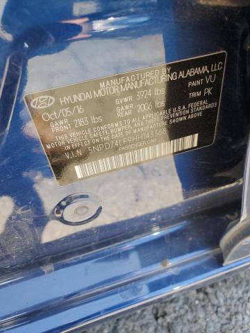 2017 HYUNDAI ELANTRA SE - 5NPD74LF9HH143368