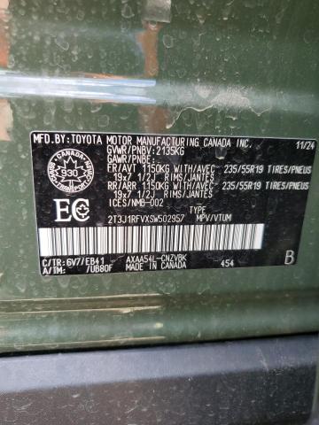 2025 TOYOTA RAV4 ADVENTURE 2T3J1RFVXSW502957