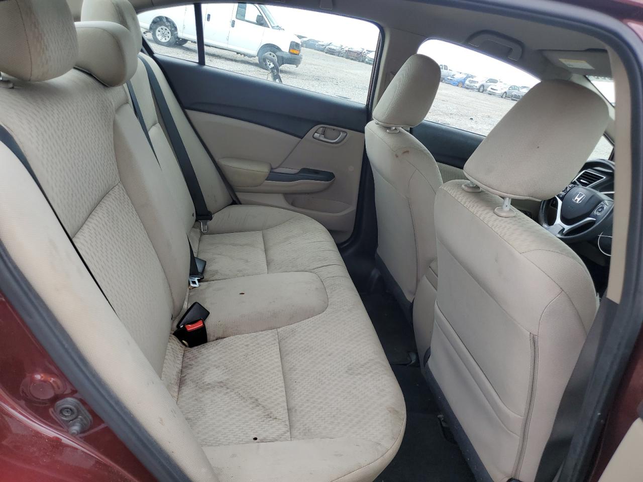 Lot #3212499844 2015 HONDA CIVIC LX