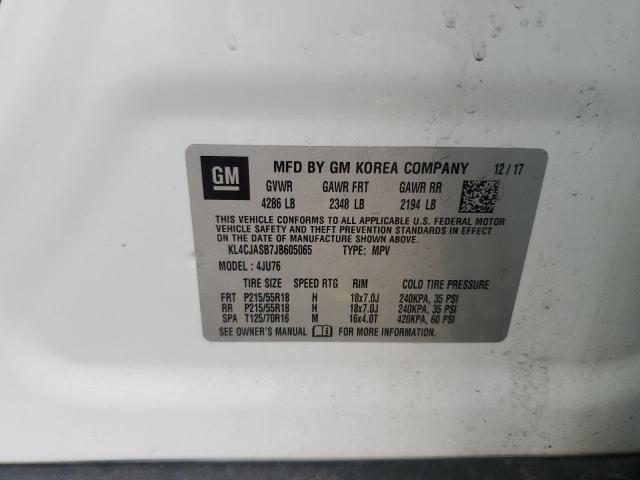 2018 BUICK ENCORE PRE KL4CJASB7JB605065