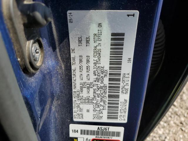 2015 TOYOTA TUNDRA DOU 5TFUM5F13FX059207