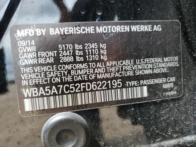 2015 BMW 528 XI WBA5A7C52FD622195