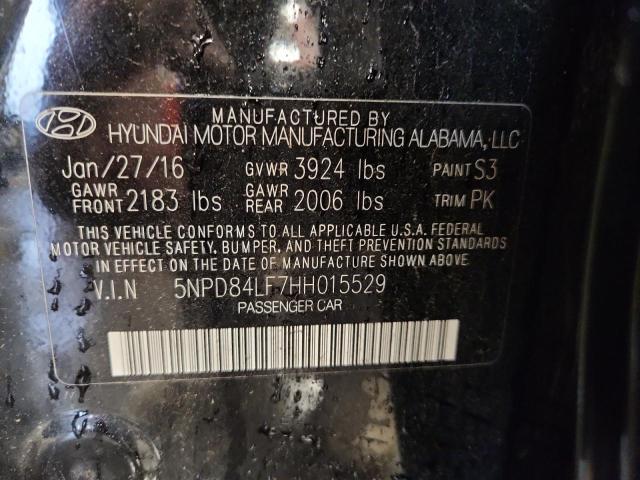 2017 HYUNDAI ELANTRA SE - 5NPD84LF7HH015529