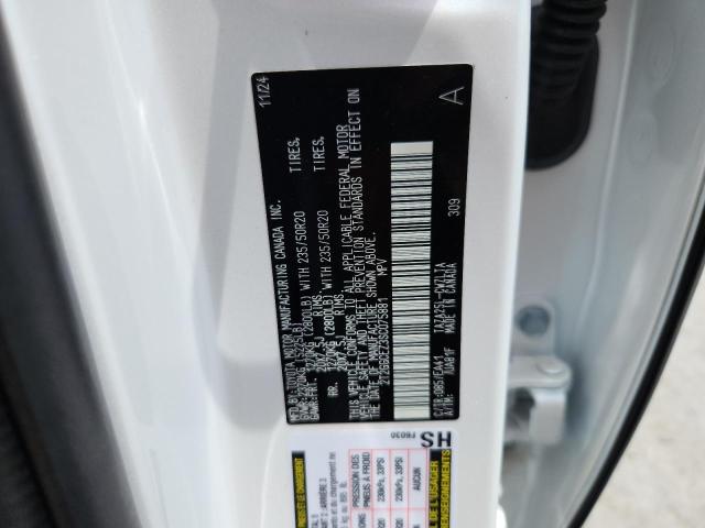 2025 LEXUS NX 350 PRE 2T2GGCEZ3SC075881