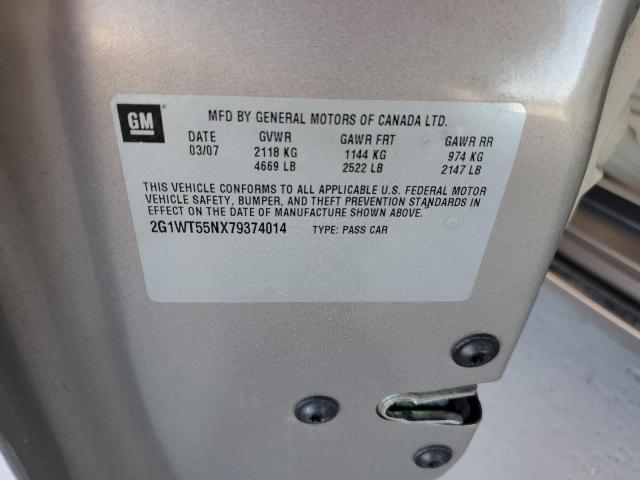 2007 CHEVROLET IMPALA LT #3222811594