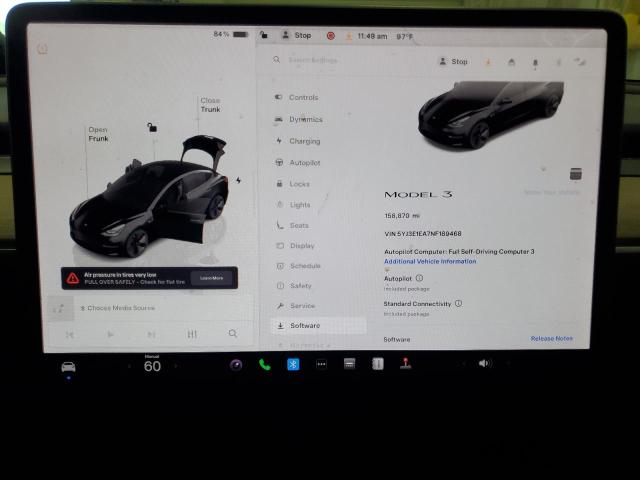 2022 TESLA MODEL 3 5YJ3E1EA7NF189468