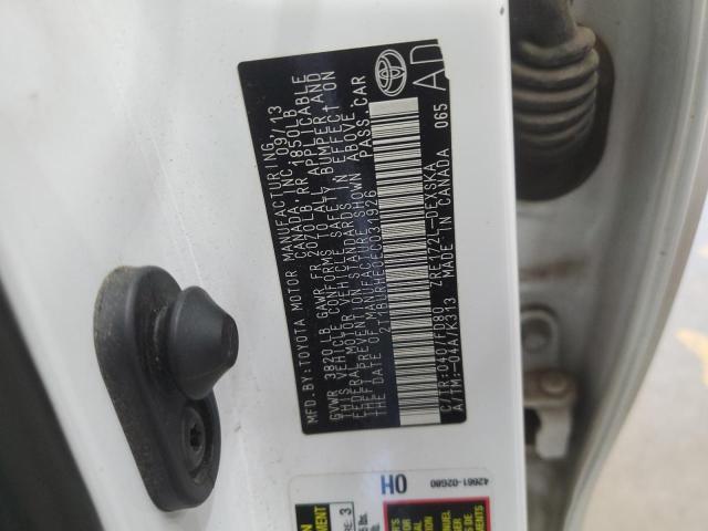 2014 TOYOTA COROLLA L - 2T1BURHE0EC031926