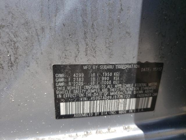 2018 SUBARU IMPREZA PR 4S3GTAD66J3715732