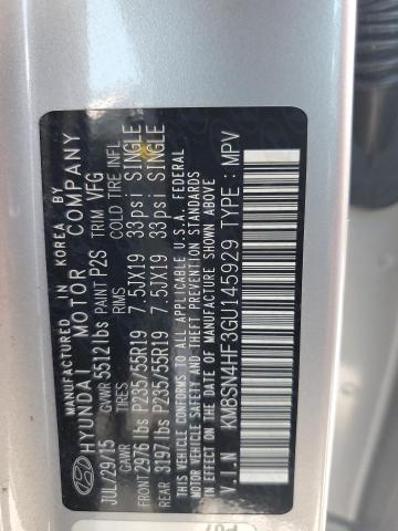 2016 HYUNDAI 260 KM8SN4HF3GU145929