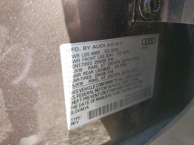 2018 AUDI Q7 PREMIUM - WA1LAAF73JD006903