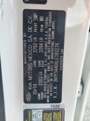 2020 KIA FORTE EX 3KPF54ADXLE183276