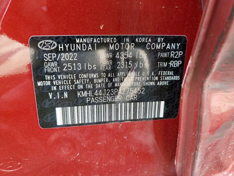 2023 HYUNDAI SONATA SEL KMHL44J23PA275452