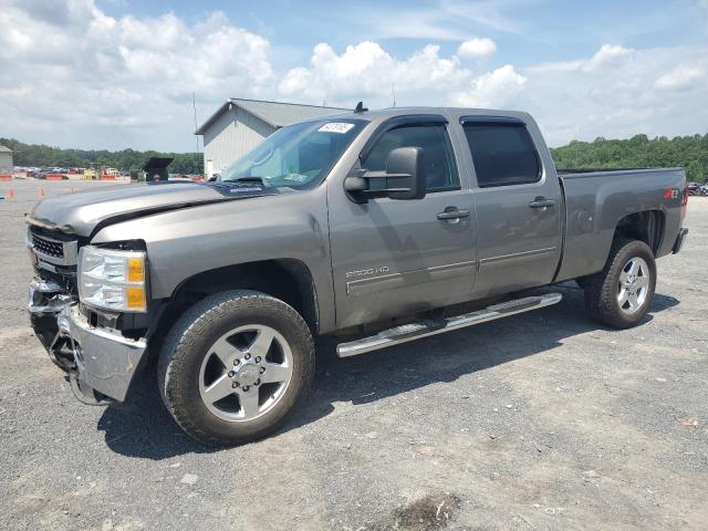 CHEVROLET SILVERADO 2013 gray  flexible fuel 1GC1KXCG0DF237235 photo #1