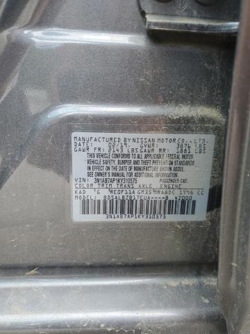 2019 NISSAN SENTRA S - 3N1AB7AP1KY310575