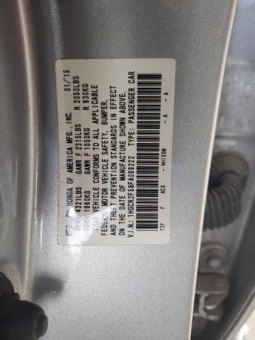 2015 HONDA ACCORD SPORT 1HGCR2F58FA099222