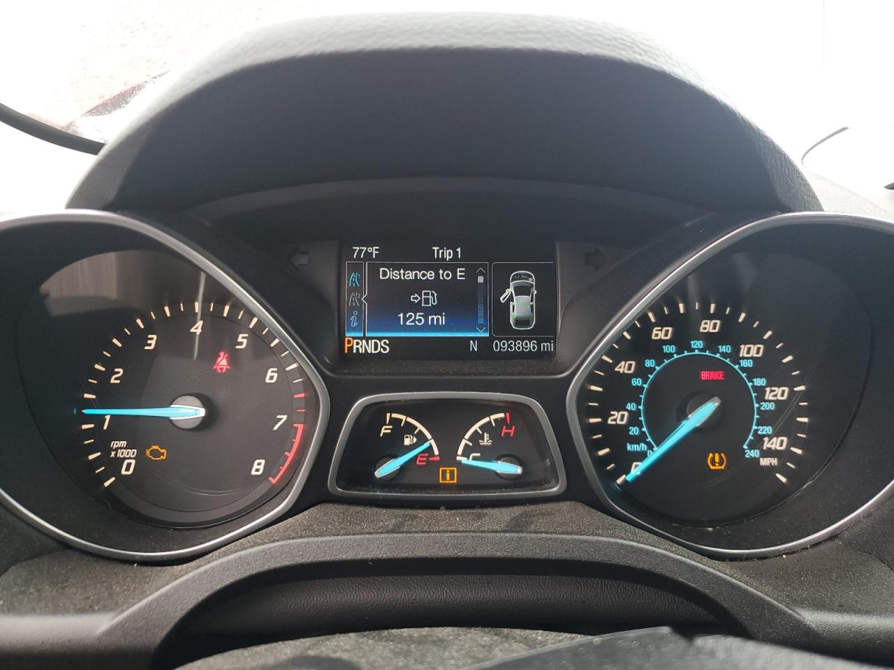 Lot #3202277123 2016 FORD ESCAPE SE