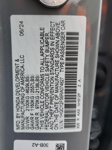 2024 HONDA ACCORD HYB 1HGCY2F56RA074827