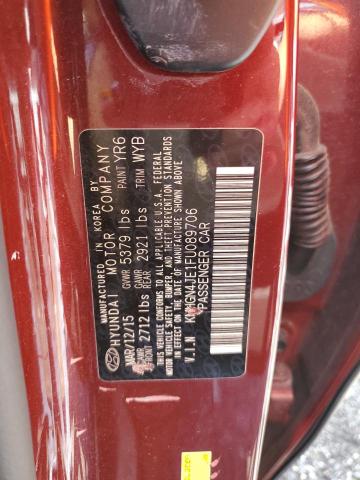 2015 HYUNDAI GENESIS 3.8L KMHGN4JE1FU089706