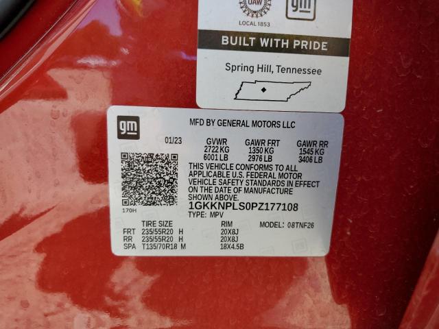 2023 GMC ACADIA DEN 1GKKNPLS0PZ177108