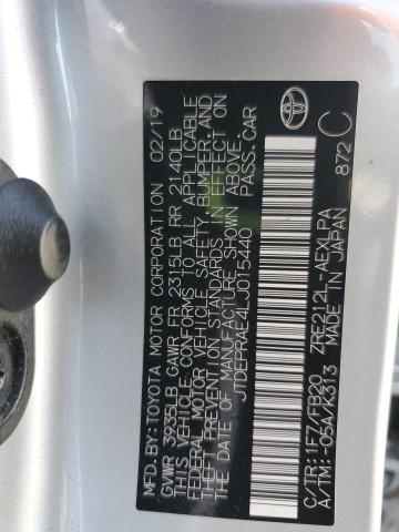 2020 TOYOTA COROLLA LE - JTDEPRAE4LJ015440