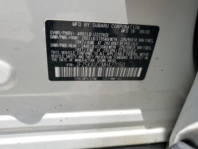 2021 SUBARU FORESTER L JF2SKAUC0MH422050