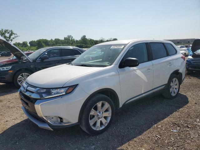 MITSUBISHI OUTLANDER 2018 white  gas JA4AZ2A34JZ005935 photo #1