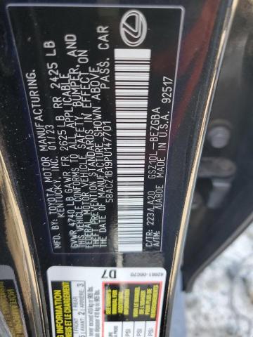 2023 LEXUS ES 350 BAS 58ACZ1B19PU147701
