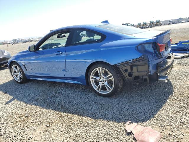 BMW 430I 2018 blue  gas WBA4W3C59JAC97337 photo #3