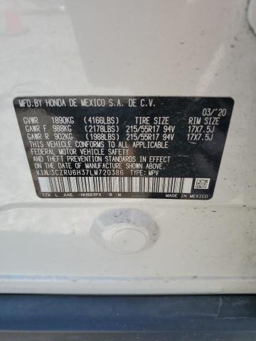 2020 HONDA HR-V LX 3CZRU6H37LM720386