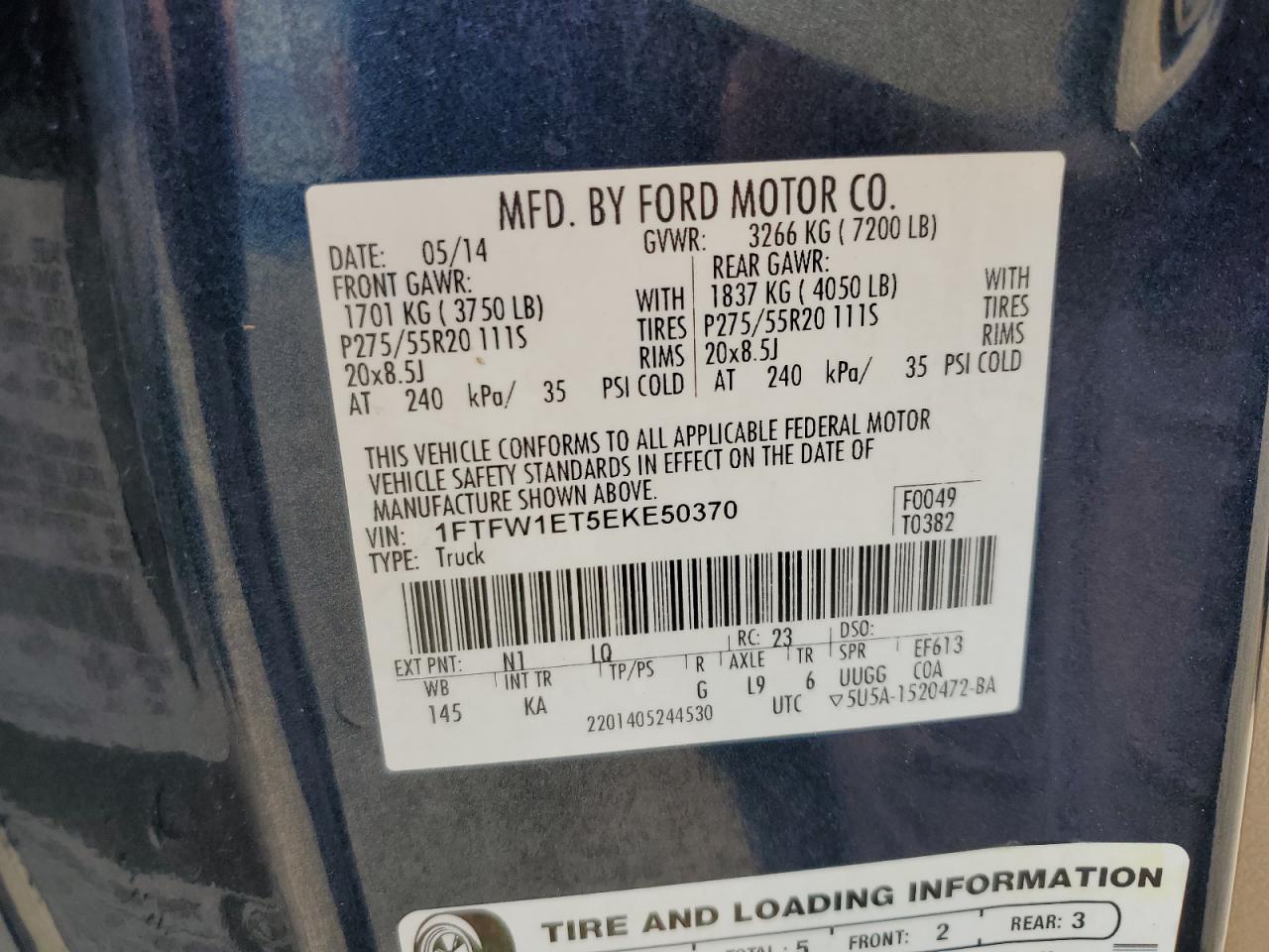 FORD F-150 SUPERCREW