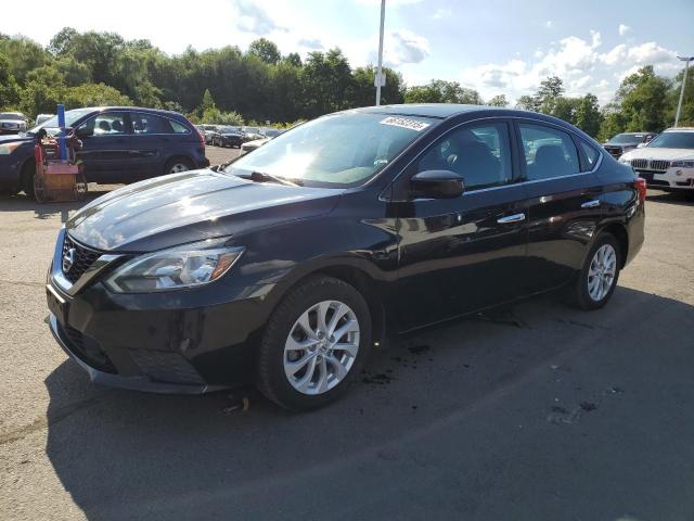 NISSAN SENTRA S 2019 black  gas 3N1AB7AP7KY225935 photo #1