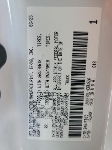 2023 TOYOTA TUNDRA DOUBLE CAB SR 5TFLA5DA7PX091909